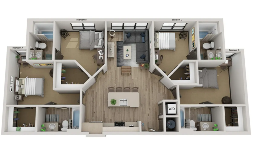 $1,319 Lease Takeover: Private Room at Canvas Tempe (for Female ASU Student) (Tempe