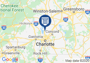 davidson college map